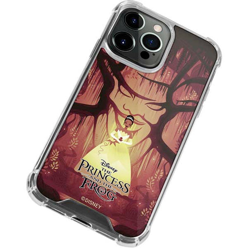 Disney Princess and The Frog Tiana and Dr. Facilier iPhone 13 Pro Max Clear Case
